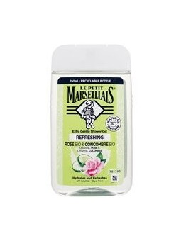 Le Petit Marseillais Gel doccia extra delicato Rosa bio e cetriolo bio unisex 250ml