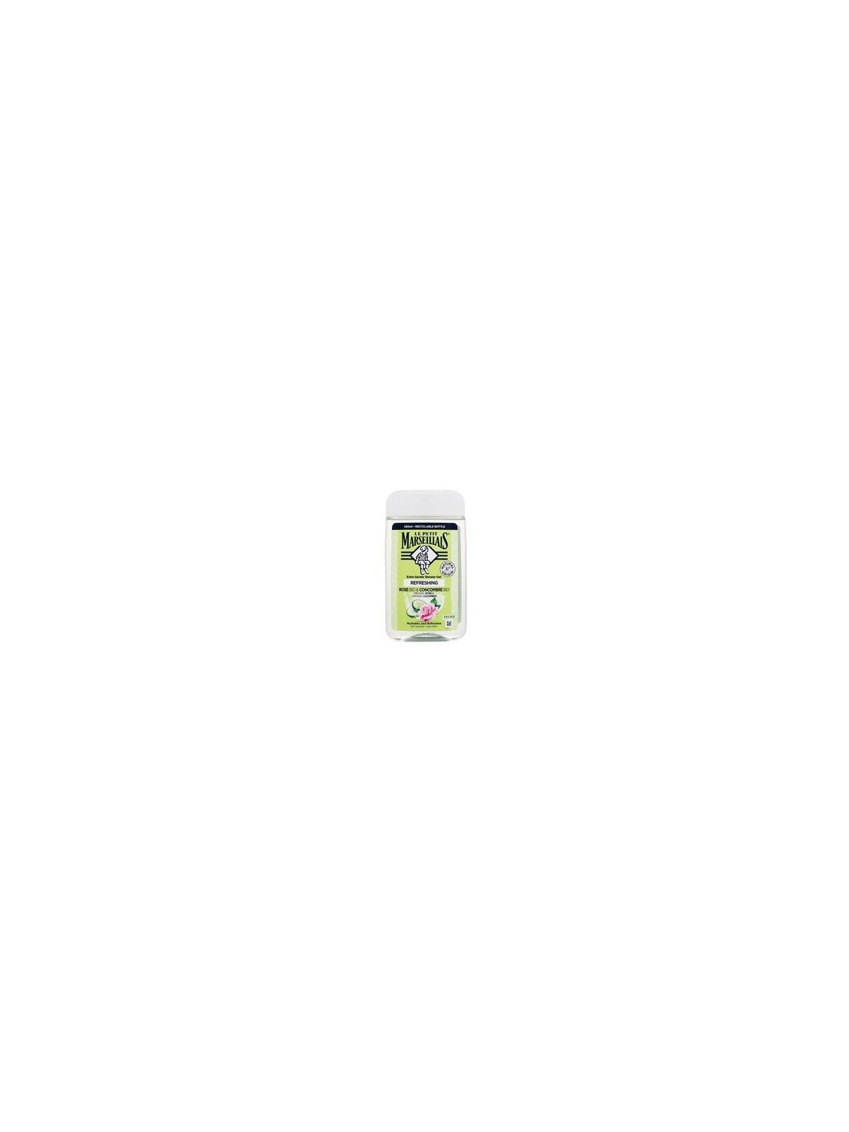 Le Petit Marseillais Gel doccia extra delicato Rosa bio e cetriolo bio unisex 250ml