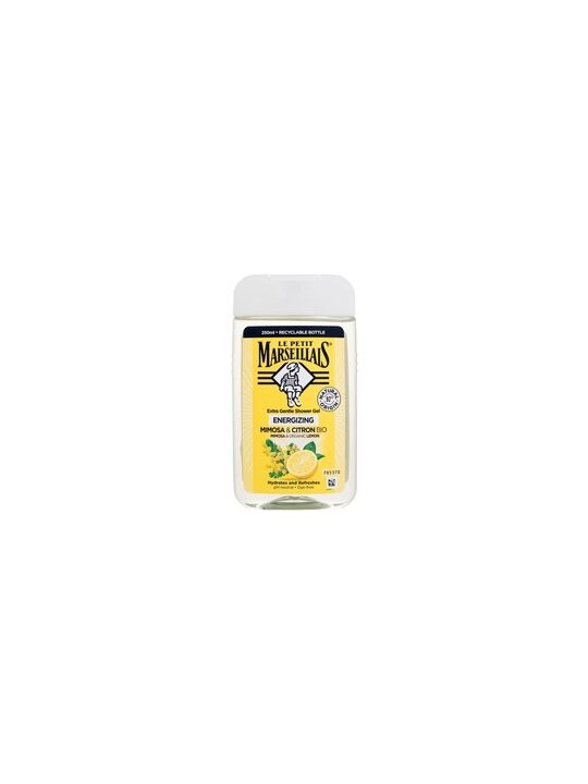 Le Petit Marseillais Gel Doccia Extra Delicato Mimosa e Limone Bio unisex 250ml