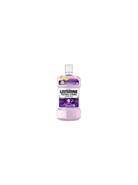 Collutorio Listerine Total Care Extra Delicato Menta 500ml donna