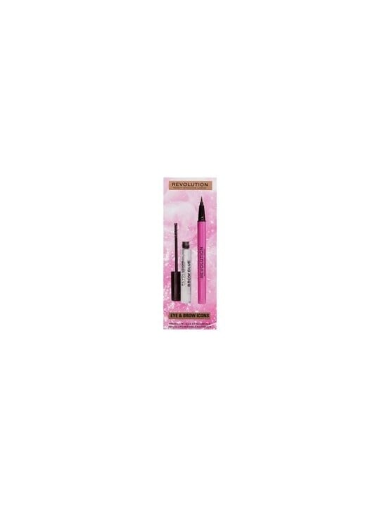 Set regalo occhi e sopracciglia Revolution Make Up EYE and BROW ICONS LOT 2 unit unisex