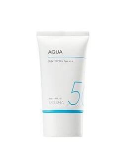 Missha Aqua Sun All Around Safe Block Aqua Sun Gel SPF 50 Crema viso gel solare donna 50ml