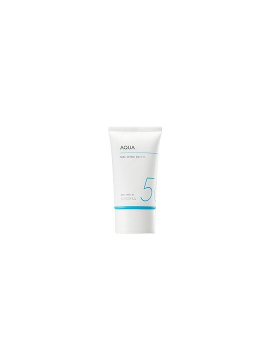 Missha Aqua Sun All Around Safe Block Aqua Sun Gel SPF 50 Crema viso gel solare donna 50ml