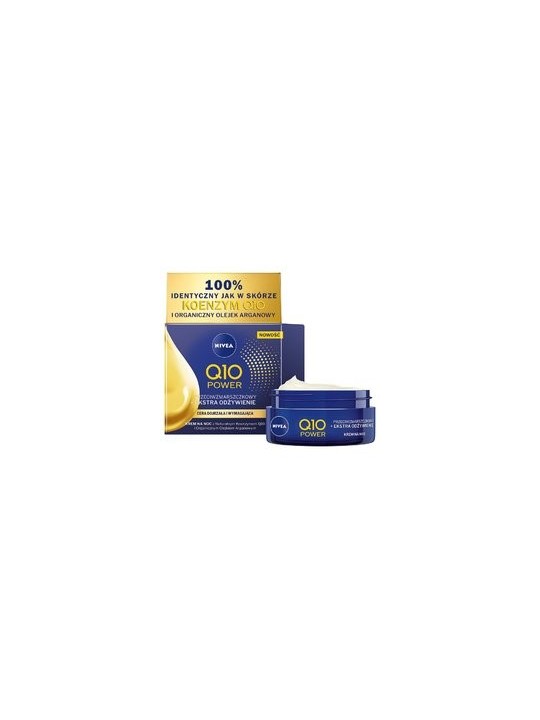 Nivea Q10 Power Antirughe  Rassodante Crema viso notte donna 50ml