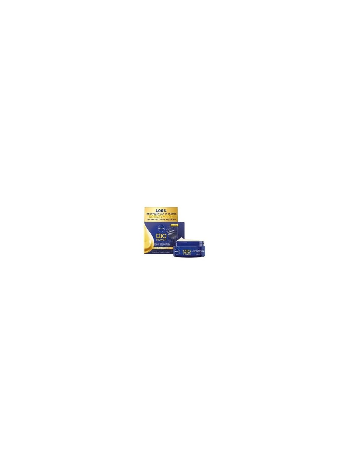 Nivea Q10 Power Antirughe  Rassodante Crema viso notte donna 50ml