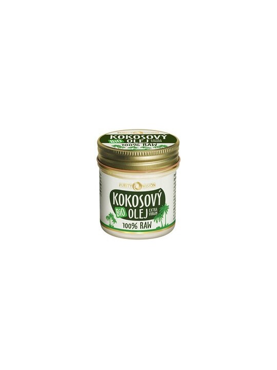 Purity Vision Olio di cocco biologico grezzo al 100 donna 120ml