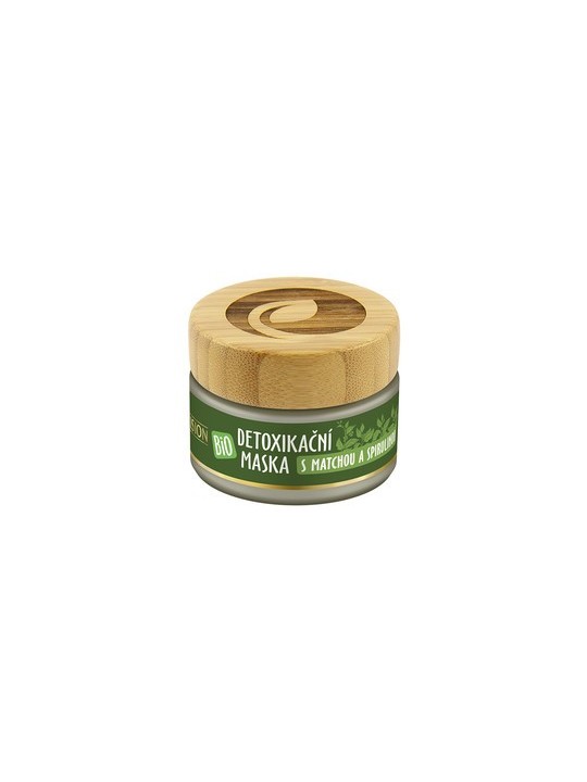 Maschera Bio Detox con matcha e spirulina donna 40ml