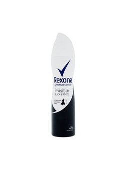 Rexona Motionsense Invisible Nero Bianco Antitraspirante Spray per Donna 150ml
