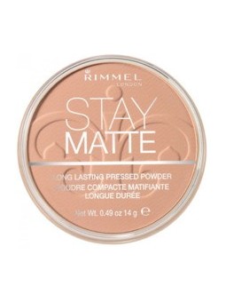 Rimmel Stay Matte Polvere compatta opaca 14 g donna 006 Warm Beige