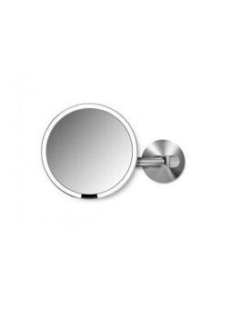 Specchio cosmetico LED 5x ingrandimento da parete Simplehuman