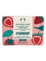Barretta detergente viso e corpo fragola 100g: Sapone solido donna