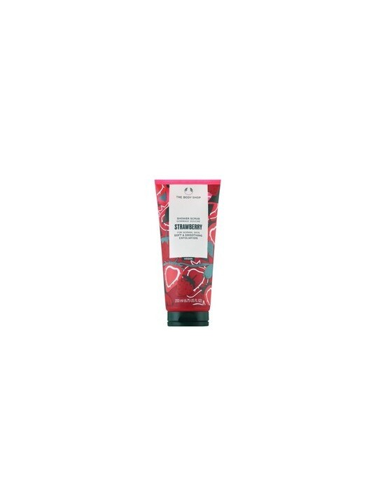 Strawberry shower scrub 200ml unisex