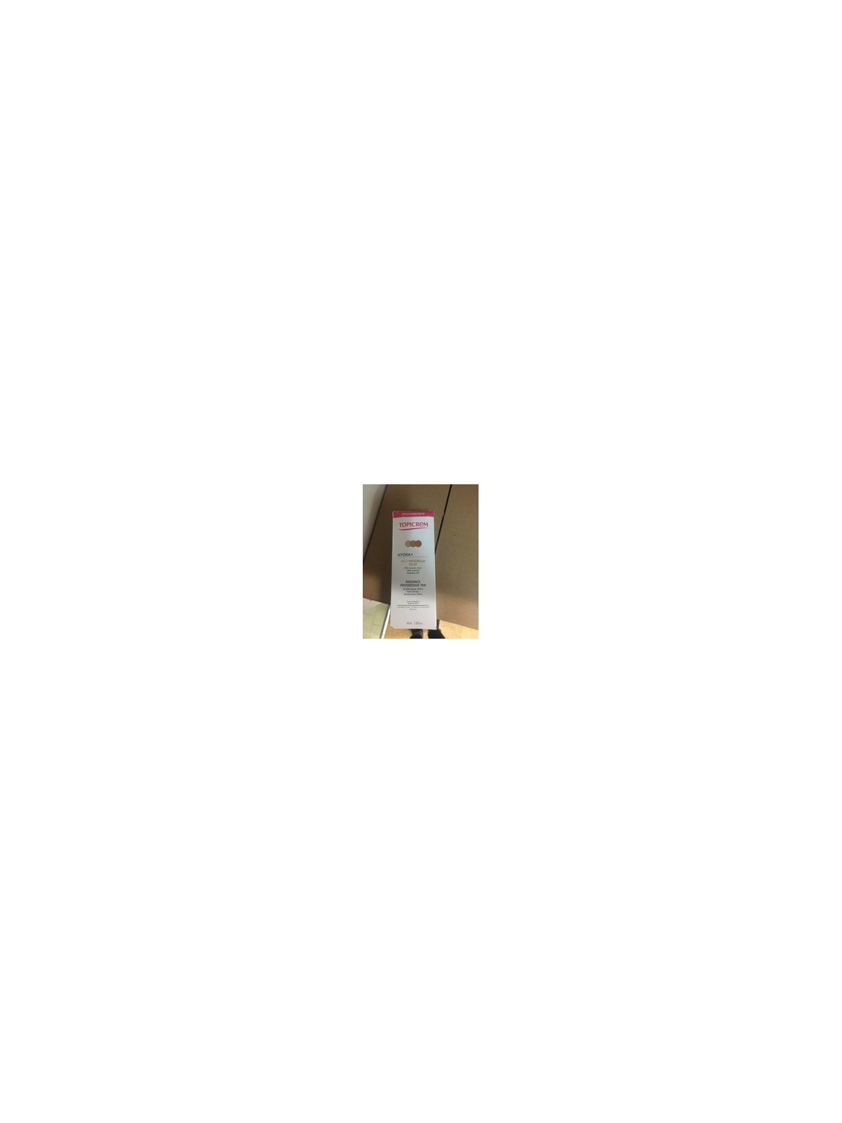 Topicrem HYDRA Radiance Crema Abbronzatura Progressiva Idratante per il viso donna 40ml