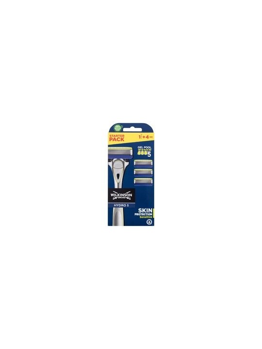 Rasoio Wilkinson Sword Hydro 5 Skin Protection Sensitive, testina di ricambio 3 pz uomo