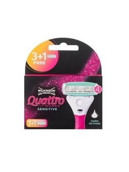 Lame di ricambio Wilkinson Sword Quattro per Donne Sensibili 4pcs