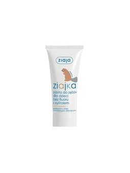 Ziaja Gel dentale per bambini senza fluoro con xilitolo Ziajka 50 ml
