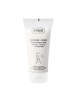 Ziaja Maschera Viso Scrub Acido Ellagico