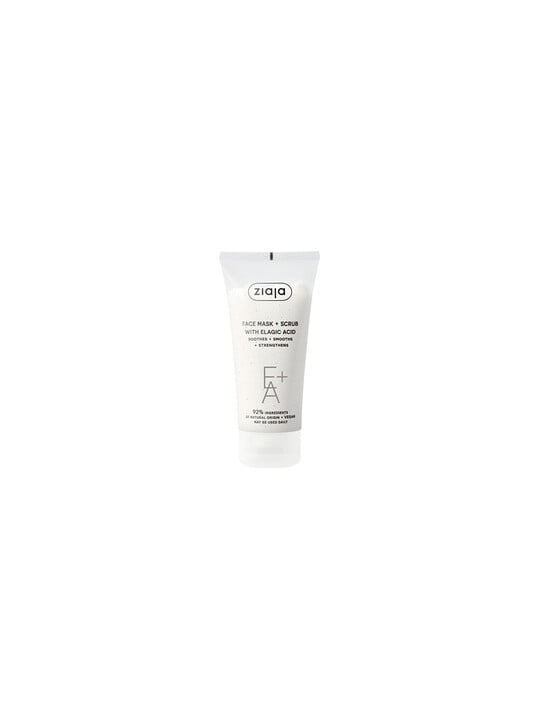 Ziaja Maschera Viso Scrub Acido Ellagico
