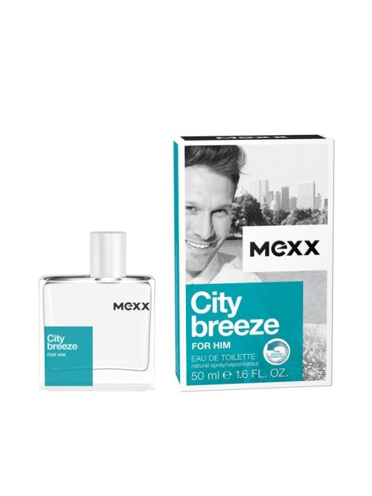Profumo Mexx City Breeze for Him eau de toilette uomo 50ml