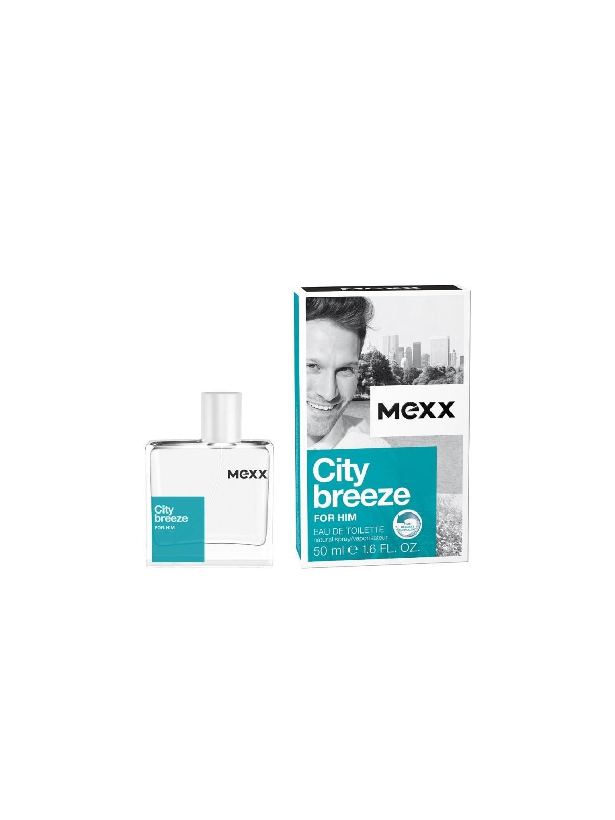 Profumo Mexx City Breeze for Him eau de toilette uomo 50ml