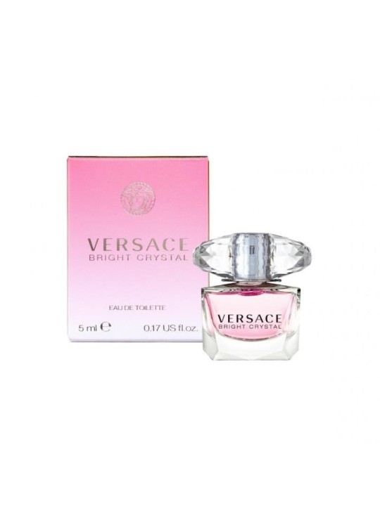 Versace Miniatura di cristallo brillante Eau de toilette da Donna 5ml