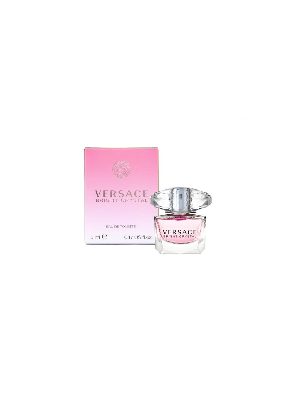 Versace Miniatura di cristallo brillante Eau de toilette da Donna 5ml