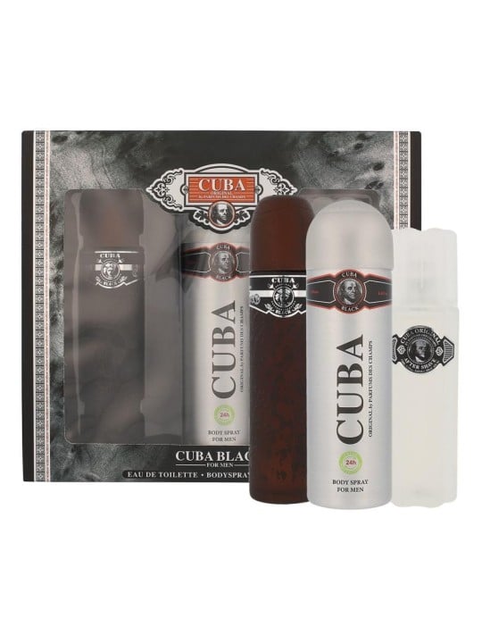 Cuba Black Gift Set 100 ml Eau de Toilette