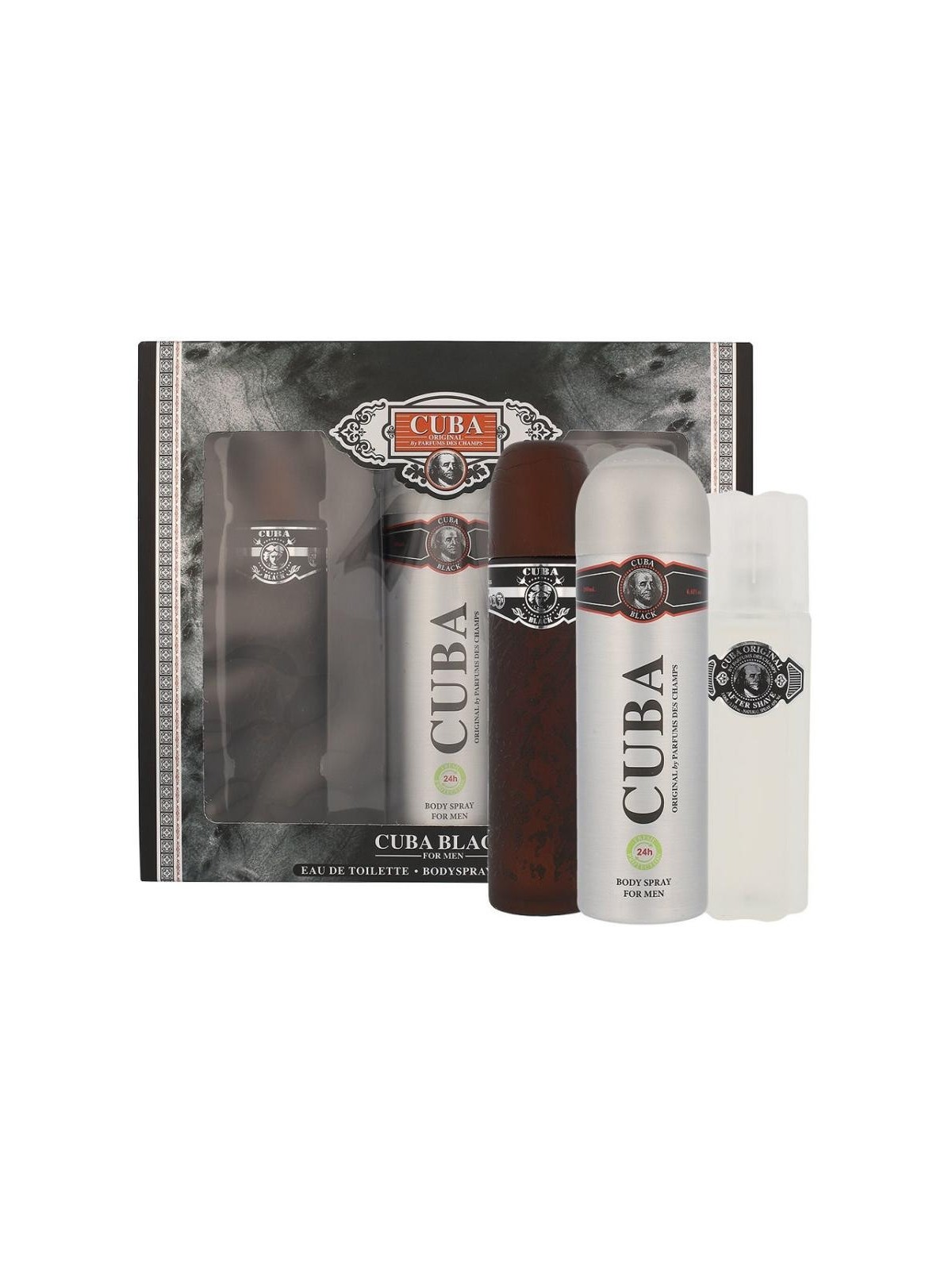 Cuba Black Gift Set 100 ml Eau de Toilette