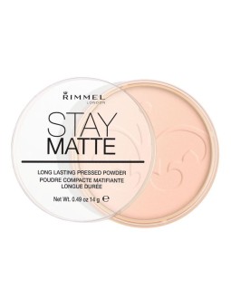 Rimmel Stay Matte Polvere compatta opaca Pink Blossom