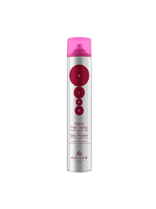 Kallos Lacca per capelli extra forte con proteine della seta donna 500ml
