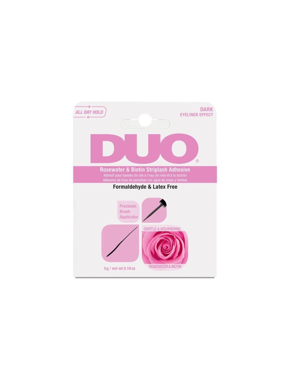 Ardell Duo Rosewater Biotin Striplash Adaptive Dark Adhesive