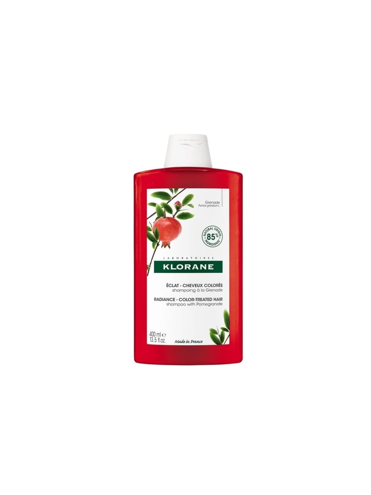 Shampoo Klorane A LA GRANADA lucidante 400ml
