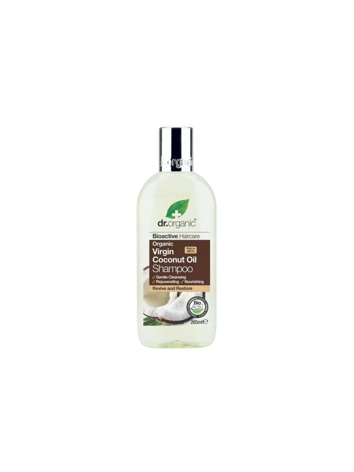Shampoo al cocco vergine biologico 265ml unisex