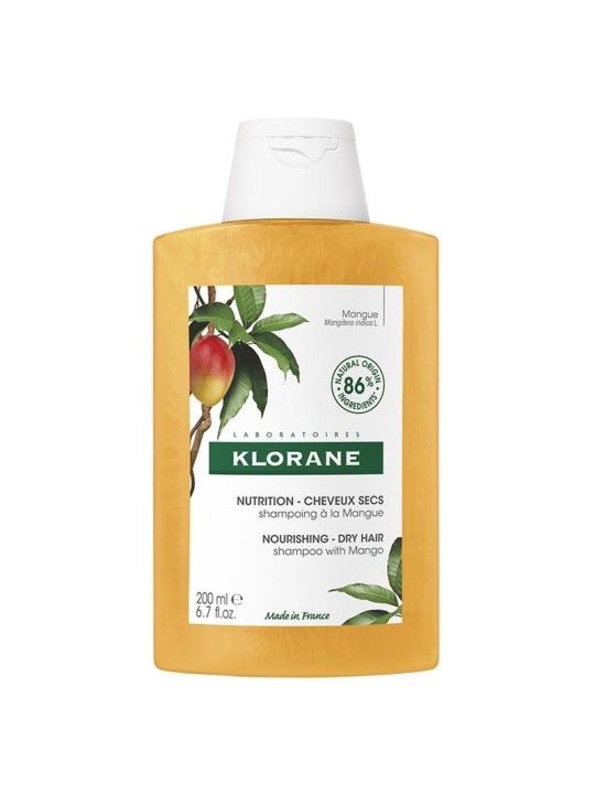 Shampoo Nutriente al Mango per Capelli Secchi 200ml