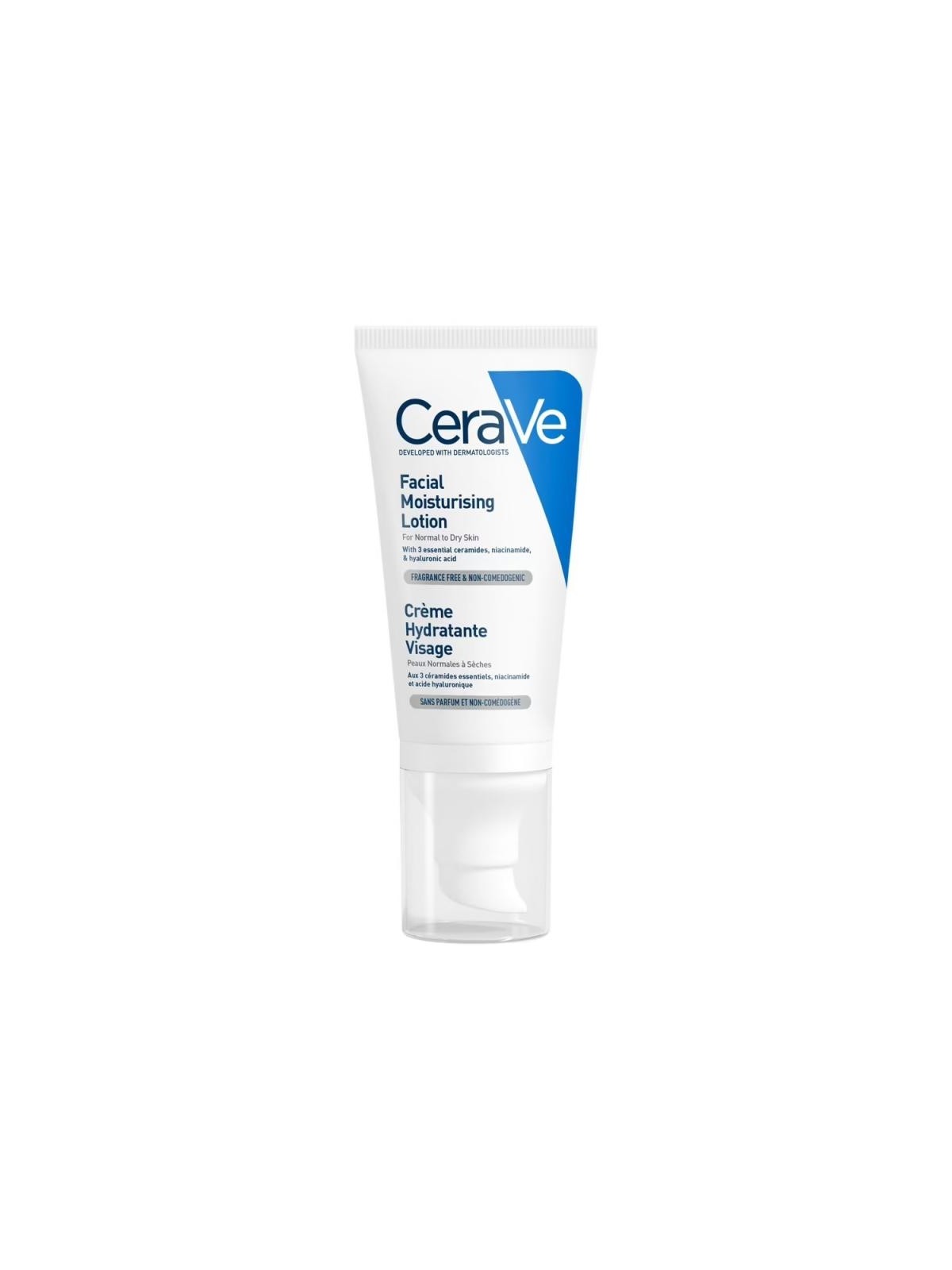 Lozione Idratante Viso CeraVe unisex 52ml per pelle normale e secca