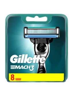 Testine di ricambio Gillette Mach3 uomo 8 pezzi
