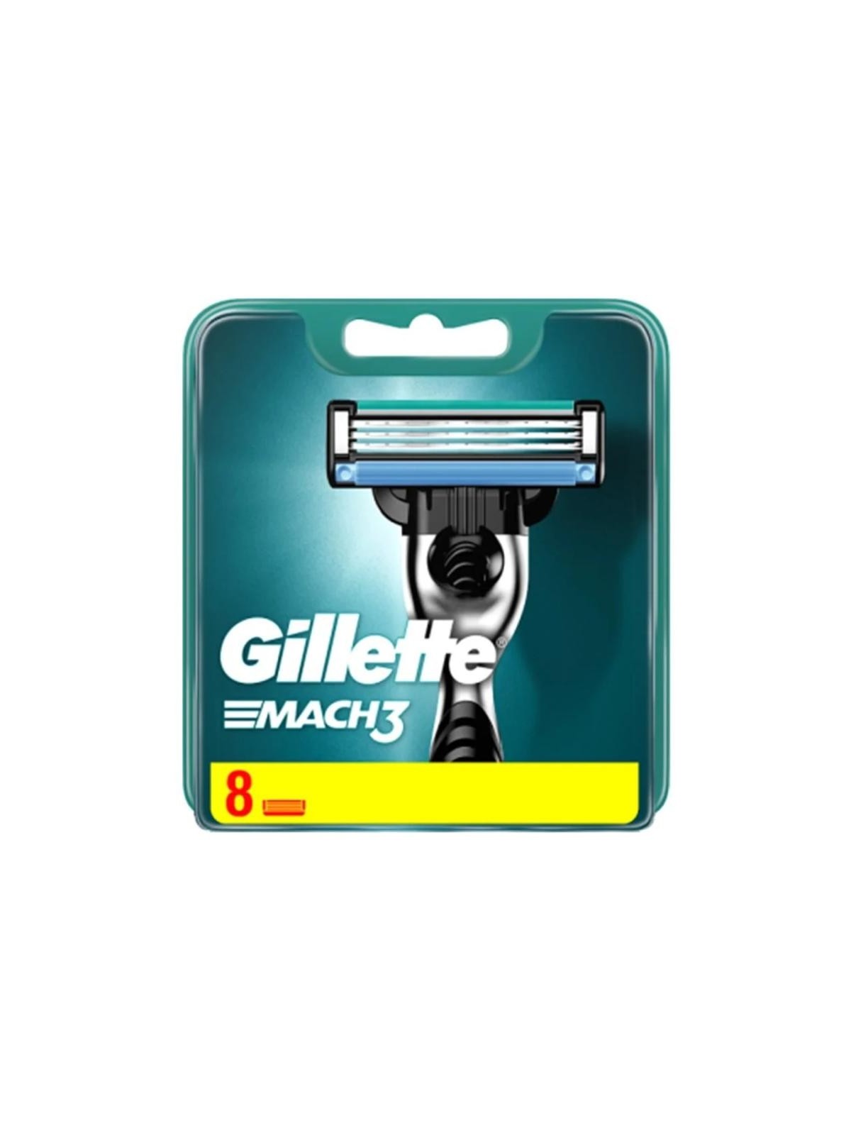 Testine di ricambio Gillette Mach3 uomo 8 pezzi