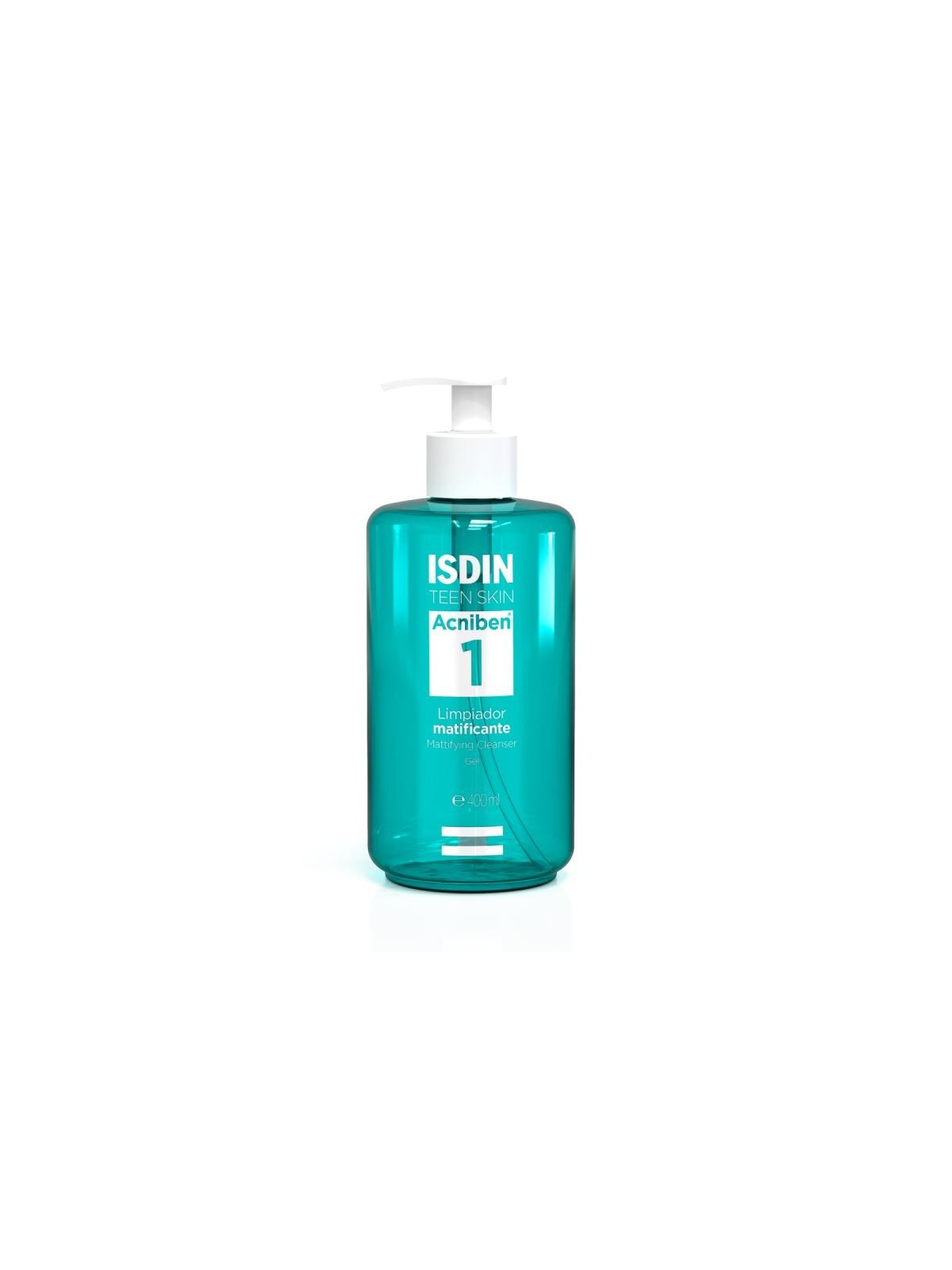 ISDIN Acniben Mattifying Cleanser Gel Gel detergente profondo con acido salicilico donna 400ml