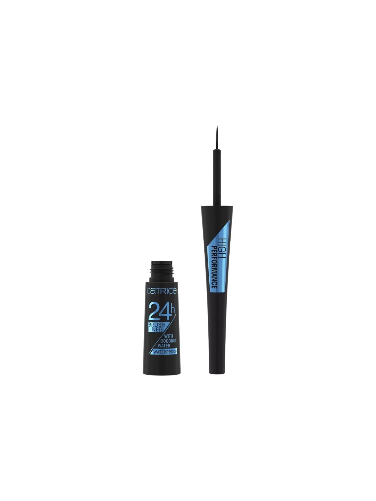 Catrice Pennello Liner Impermeabile 24H 3ml donna  010 Ultra Black Waterproof