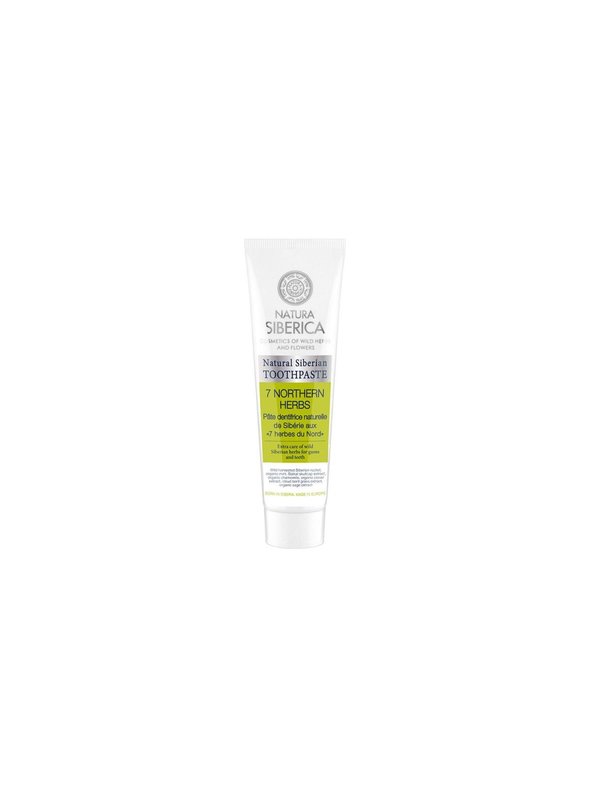 Dentifricio Siberiano Naturale 7 Erbe del Nord 100g