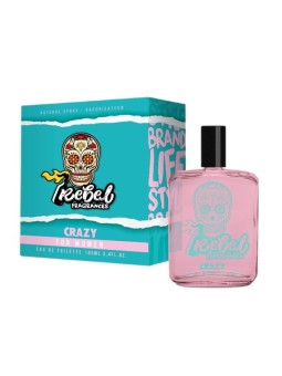 REBEL Crazy Donne Eau De Toilette 100ml Unisex