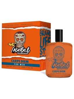 REBEL Carpe Diem Uomo Eau De Toilette 100ml Unisex REBEL www.essenzetotalstyle.com 