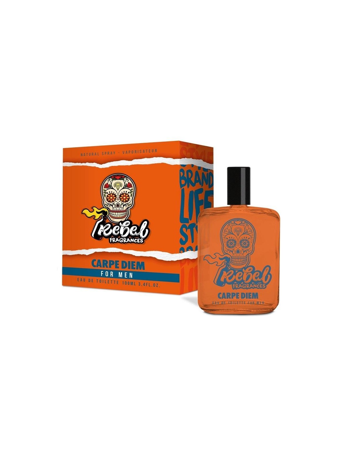 REBEL Carpe Diem Uomo Eau De Toilette 100ml Unisex REBEL www.essenzetotalstyle.com 