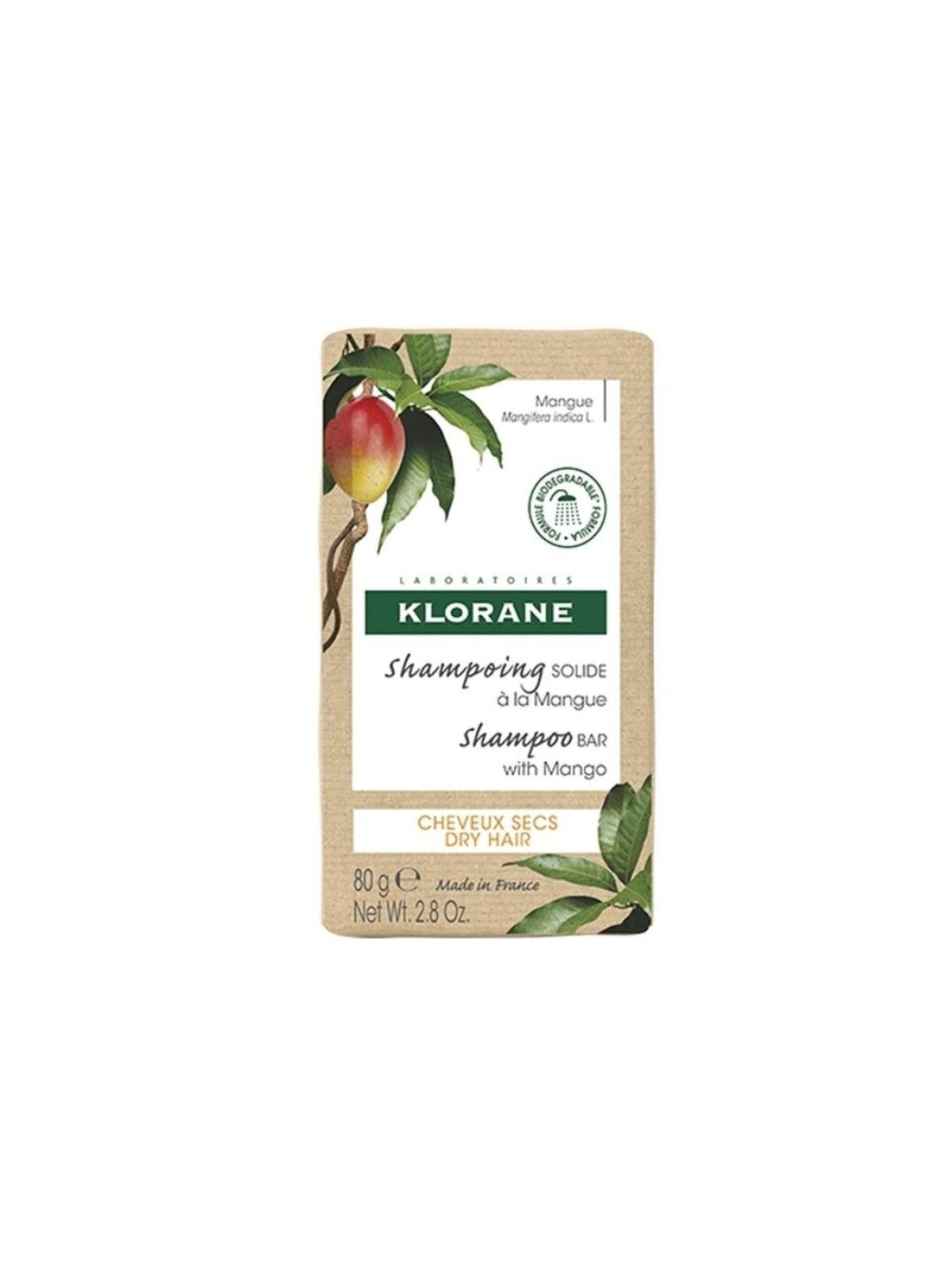 Klorane AL MANGO shampoo solido 80 gr unisex