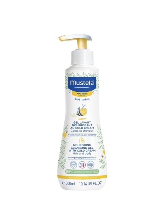 Mustela Dry Skin Nourishing Cleansing Gel Cold Crm 300ml Hair And Body