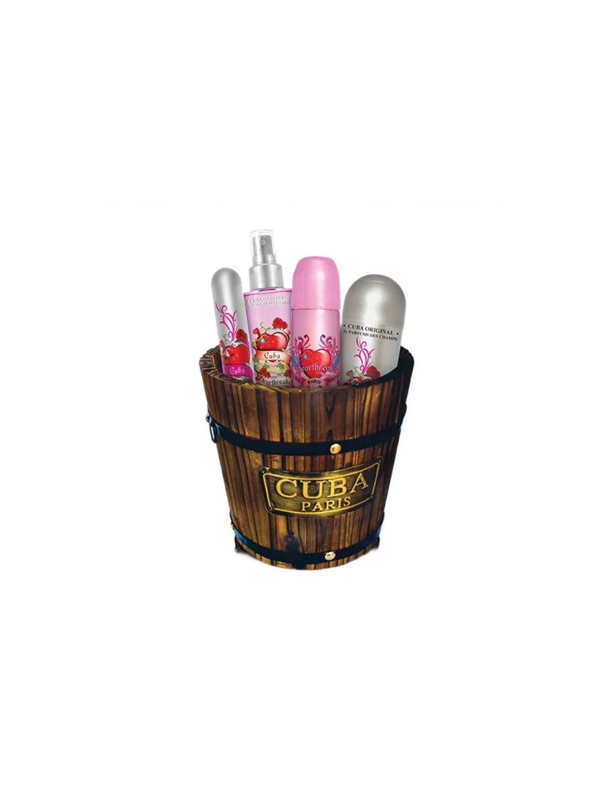 Cuba Heartbreaker SET eau de parfum 100 ml deospray 200 ml spray corpo 200 ml eau de parfum 35 ml donna 100ml