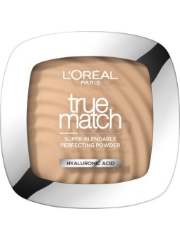 LOrï¿½ï¿½al True Match Powder Compact La Polvere 9 g Tonalit D5 W5 Sabbia dorata donna 2N Vanilla