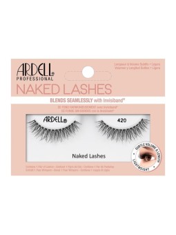 Ardell Naked Lashes 420 Ciglia finte per un look naturale Nero donna 1 unit