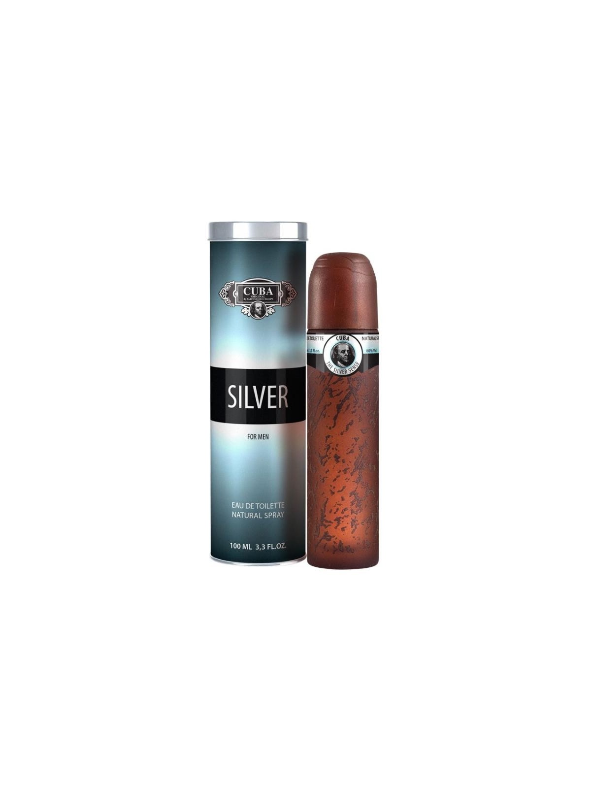 Cuba Cuba Silver eau de toilette uomo 100ml