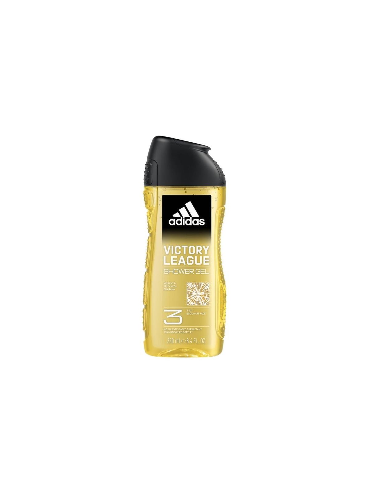 Adidas Victory League Gel Doccia 3In1 per Uomo 250ml